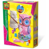 SES 3D Plaster cast - Owl (238175)