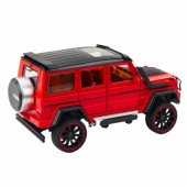 Off-Road Car Metal Pull-Back Drive Opening Doors Red 1:22