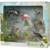 Collecta Wild Animals figurine set of 8 el.