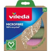 100 % perdirbtas mikropluoštas, 3 vnt.