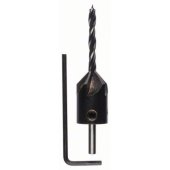 Wood drill with countersink 4x15 - 2608596391
