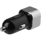 USB-CAR126 2x USB-A 2,4 A 17 W Black/ Silver