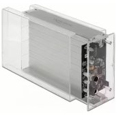 42624 2.5/ 3.5" SATA USB-C skaidrus