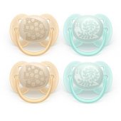 Avent Ultra Soft 0–6m Green/ Orange