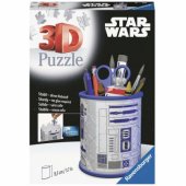 Ravensburger 3D dėlionės dėžutė Star Wars R2D2, dėlionė