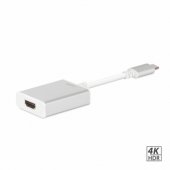 Multimedia Adapter Type-C to HDMI (4K@30Hz, 1080P@60Hz) Silver