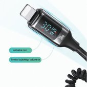 US-CC193 60W + Lightning Spring Cable 30W Black