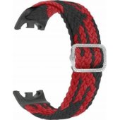 Nylon Strap Xiaomi Mi Band 8 Black-Red