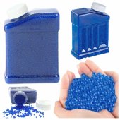 Set of Blue Hydrogel Water Balls for Guns 20000 pcs.