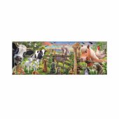 _7047009 Dino panoramic puzzle 150 pcs Farm