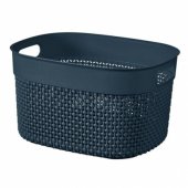 Basket Filo Dark Blue 6L 27x22x15cm