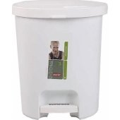 Curver pedal trash garbage can 25L white (CUR000205)