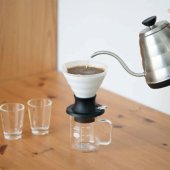V60 Immersion Dripper Switch Ceramic Size 02 + Filter Papers