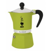 Bialetti Rainbow, espresso machine (green, 6 cups)