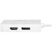 CV0045 Mini DisplayPort į DVI / DisplayPort / HDMI adapteris