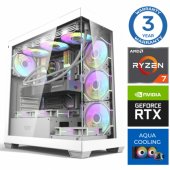 AQUA Ryzen 7 7700X 64GB 1TB SSD+2TB RTX5070 12GB no-OS