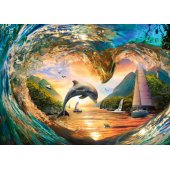 Ravensburger Puzzle Jump into the Sunset (1000 pieces)