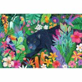 Ravensburger dėlionė Panther in the Blooming Jungle (3000 dalių)