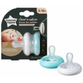 Soothers CLOSER TO NATURE 6-18m 433628 2pcs