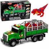Transporter Truck with Cage T-Rex Dinosaur Figure Lights and Sounds 1: