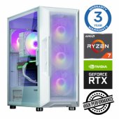 Ryzen 7 5700X 16GB 500SSD M.2 NVME+2TB RTX3050 6GB no-OS White