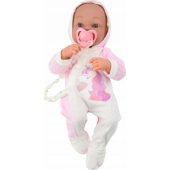 Baby Doll With Pacifier Unicorn Bodysuit Pink Blanket Accessories 35 c