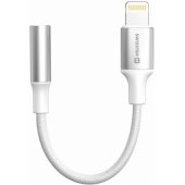 Textile Lightning - 3.5mm 15cm (73502314) White