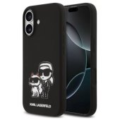 Liquid Silicone K&CH Sketch MagSafe Case iPhone 17 Black