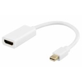 Adapter Mini DisplayPort HDMI 4K 60Hz 0,2m White