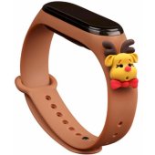 Xiaomi Mi Band 5/ 6 rudas kalėdinis elnias