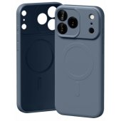 Semi-Silicone Case with MagSafe iPhone 17 Pro Max Sierra Blue