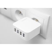 Wall charger MC-4U 40W 4x USB-A (5V;2,4A)