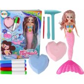 DIY Mermaid Pink Treasures Excavation Kit