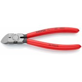 KNIPEX šoninės žnyplės 72 11 160, plastikui, kirpimo replės (raudonos, lengt