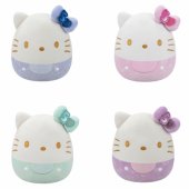 SQUISHMALLOWS HELLO KITTY W21 pliušinis žaislas, reljefiniai kaspinai