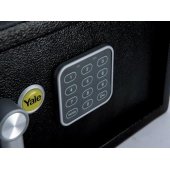 Yale YLV/ 200/ DB2 pastatomas seifas 24 l, plienas, juodas