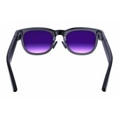 A2 AI UV Sunglasses with Purple Lenses Black