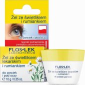 Floslek paakių gelis su vaistine akišveite ir ramunėlėmis 10g