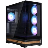 NAMU, ATX Mid Tower PC Case, 4 x 120mm ARGB Fans, Black