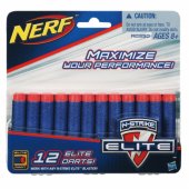 NERF 12 ELITE STRELYČIŲ
