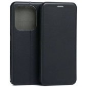 Magnetinis dėklas-knygutė Xiaomi Redmi Note 14 Pro Plus 5G, juodas
