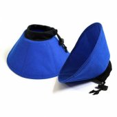 Pēcoperācijas apkakle KVP suņiem un kaķiem EZ Soft zila 14-31 cm S