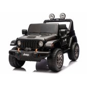 Jeep Rubicon 4x4 DK-JWR556 4x200W 24V juoda akumuliatorinė transporto priemonė