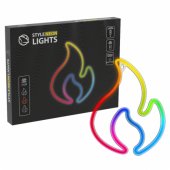 SNL58RGB Stile neoninė šviesa FLAME