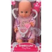 Bambolina – šlapinanti lėlė, 26 cm, gydytoja