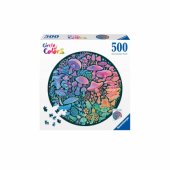 Puzzle 500 Circle of Colours - Mushrooms