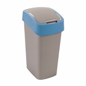 Curver Pacific Flip recycling garbage can tilting 50L blue