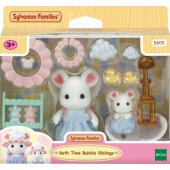 Epoch Sylvanian Families – zefyrinių peliukų maudynių žaidimų rinkinys