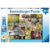 Ravensburger Puzzle 200 pc Baby Animals