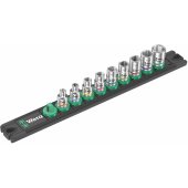 Wera socket magnetic strip A Imperial 1 socket set 1/ 4, imperial (blac